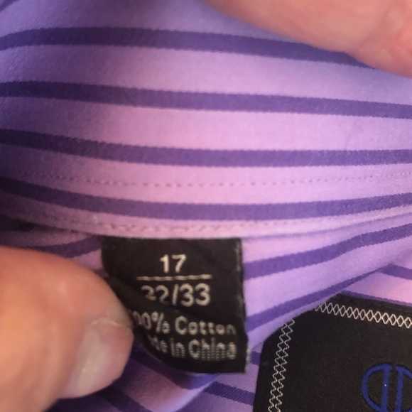 Men’s David Donahue French Cuff Shirt - Picture 2 of 6